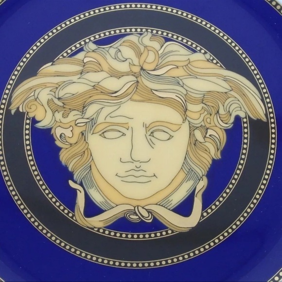 New Authentic Versace Rosenthal Medusa Plate Tableware - Picture 4 of 7